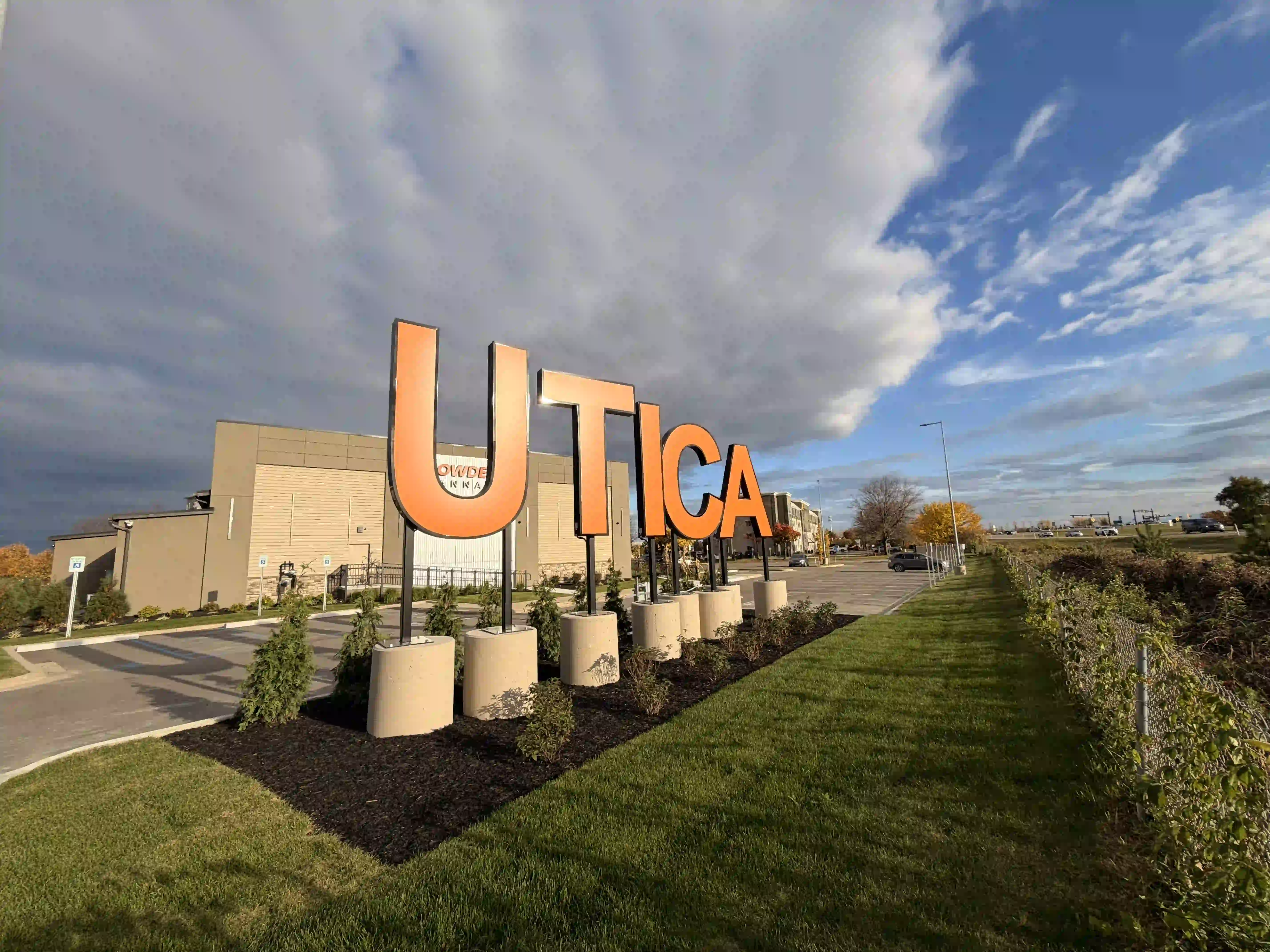 Utica Dispensary Exterior Utica Dispensary Exterior